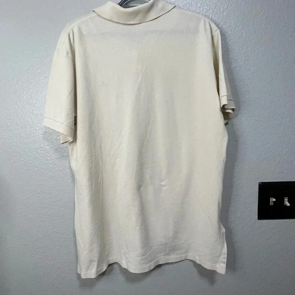 Vintage Men’s Polo by Ralph Lauren Light Yellow Large - Picture 4 of 4
